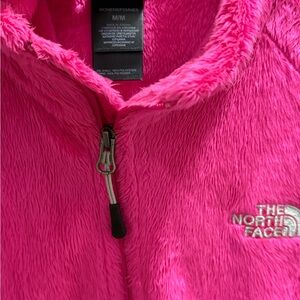 The North Face Hot Pink Fuzzy Half-Zip Fleece